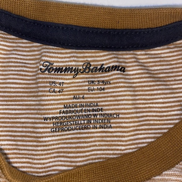 Tommy Bahama Shirt Boys XS 4T Toddlers Long Sleeve Crewneck - Picture 2 of 5